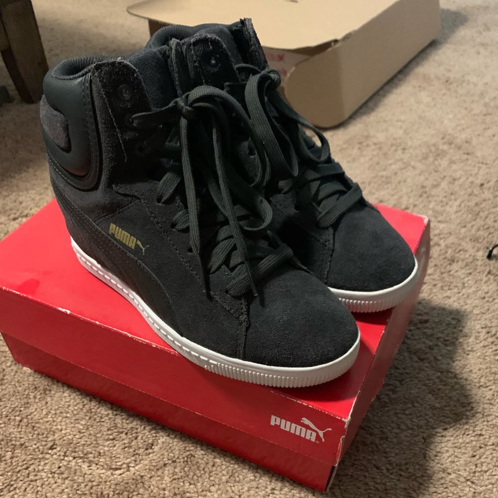 PUMA bootie wedge sneaks